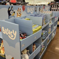 Walmart Supercenter - How many more bluey items can this kid ask for