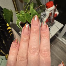 Christmas tinsel Christmas tinsel