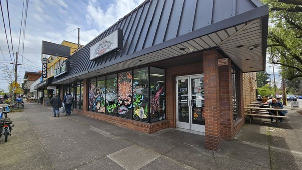 Portland Fish Market & Fish And Chips Window by null