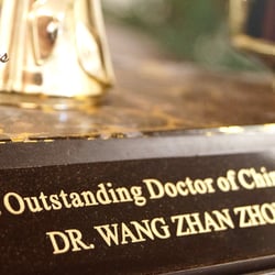 Wang Acupuncture Chinese Medicine - Dr. Wang's Outstanding Doctor of Chinese Medicine Award