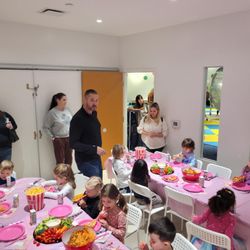 Kidsapia - Our party room...parents must supply decorations and food.