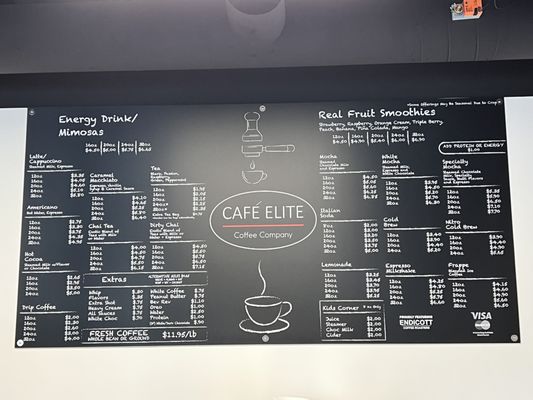 Menu photo 2 Cafe Elite Lacey, WA