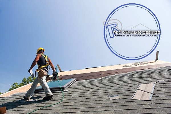 Pro Dynamic Desingz Roofing Logo
