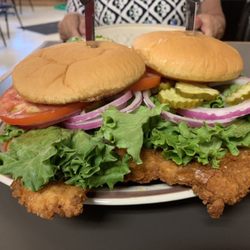 Bent’s Smokehouse & Pub - Seriously BIG pork tenderloin sandwich at Bents. Seriously GOOD!