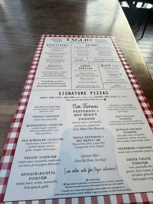 Menu photo 1 Taglio-Montgomery Cincinnati, OH