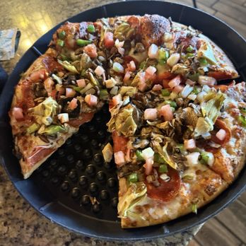Pizza Pirate - Friday's Footprint (no olive) +pepperoni 12'' - Pizza Near Me - Benicia, California Pizza Pirate - Friday's Footprint (no olive) +pepperoni 12'' - Pizza Near Me - Benicia, California