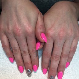 Ignore my fat hands, but Jenny made my dream nails come true!
