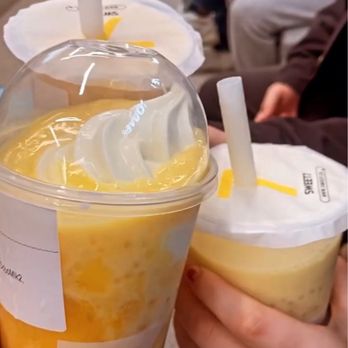 Sweet 7 - Mango bbt - Bubble Tea Near Me - Vancouver, British Columbia