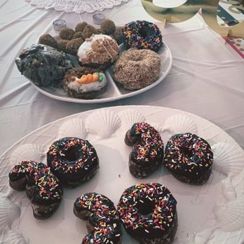 PVDonuts - *Flower cake not provided by pvdonuts* - Donuts Near Me - Providence, Rhode Island