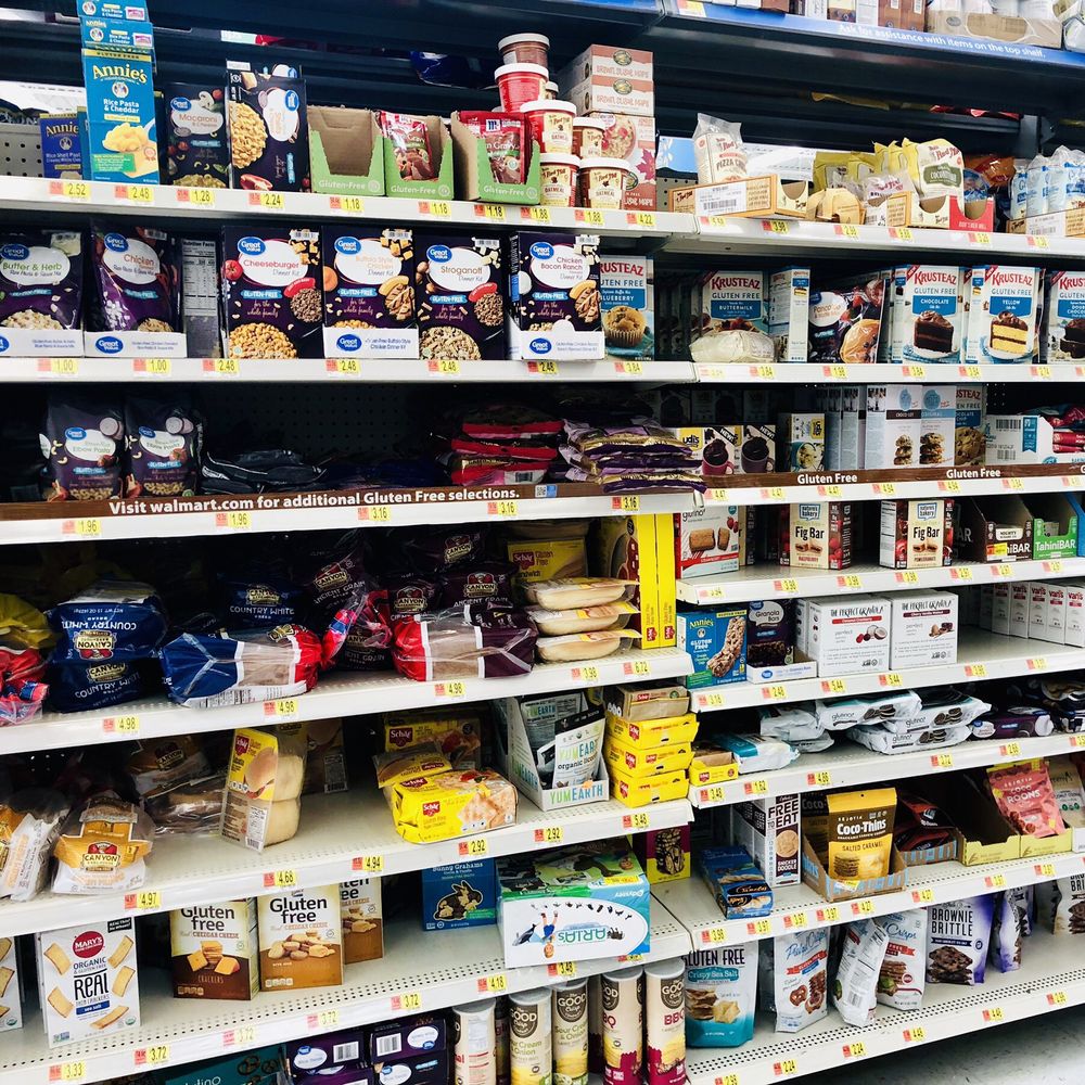 Walmart Supercenter - A glimpse at the Gluten Free section - Department Stores Near Me - Oldsmar, Florida Walmart Supercenter - A glimpse at the Gluten Free section - Department Stores Near Me - Oldsmar, Florida