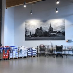 EDEKA Koch - Eingangsbereich, gegenüber Bäckerei Helbig