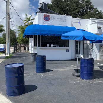 Uptown 66 - There is no seating but they have provided places to stand if you need to eat right away. - Mexican Near Me - Miami, Florida Uptown 66 - There is no seating but they have provided places to stand if you need to eat right away. - Mexican Near Me - Miami, Florida
