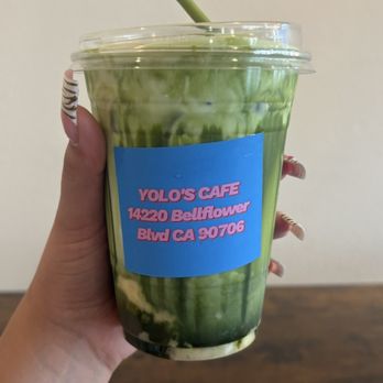 Yolo’s Cafe - Banana matcha - Bubble Tea Near Me - Bellflower, California Yolo’s Cafe - Banana matcha - Bubble Tea Near Me - Bellflower, California