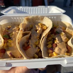Taco Bar - Chipotle shrimp tacos