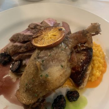 Mimi's Table - Duck trio (other side) ft the leg and foie gras - Italian Near Me - Tallahassee, Florida Mimi's Table - Duck trio (other side) ft the leg and foie gras - Italian Near Me - Tallahassee, Florida