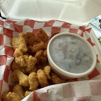 The Catch - Catfish Nuggets & Shrimp with Red Beans & Rice - Seafood Near Me - Houston, Texas