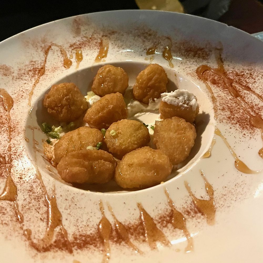 Syracuse Whiskey Coop - Corn fritters - American Near Me - Syracuse, New York Syracuse Whiskey Coop - Corn fritters - American Near Me - Syracuse, New York