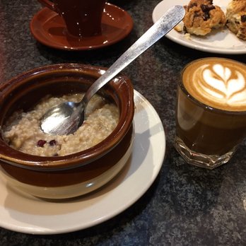 Simon's Coffee Shop - Oatmeal and Gibraltar (Cortado) - Coffee & Tea Near Me - Cambridge, Massachusetts Simon's Coffee Shop - Oatmeal and Gibraltar (Cortado) - Coffee & Tea Near Me - Cambridge, Massachusetts