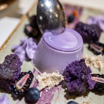 Tamarine Restaurant - Ube Panna Cotta ($15) - Vietnamese Near Me - Palo Alto, California Tamarine Restaurant - Ube Panna Cotta ($15) - Vietnamese Near Me - Palo Alto, California