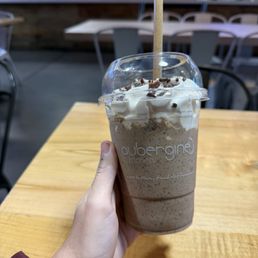Vegan chocolate hazelnut niceshake (milkshake) Vegan chocolate hazelnut niceshake (milkshake)