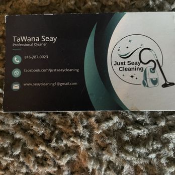 Just Seay Cleaning - Just seay's business cars. - Carpet Cleaning Near Me