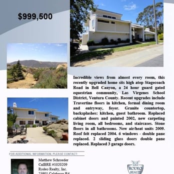 Rodeo Realty - Matthew Schroeder - Real Estate Services Near Me - Calabasas, California Rodeo Realty - Matthew Schroeder - Real Estate Services Near Me - Calabasas, California