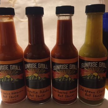 Sunrise Grill - They make their own hot sauces! - American Near Me - Boone, North Carolina