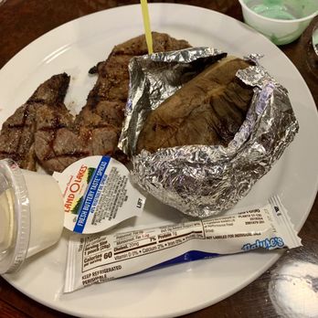 BJ's Steakhouse - Ribeye steak & baked potato - American Near Me - Bardstown, Kentucky