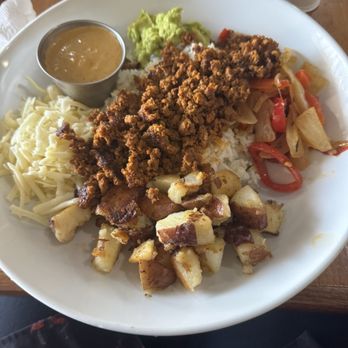 Milo Cafe - Cali Bowl subbing meat for chorizo. - Cafes Near Me - Portland, Tennessee
