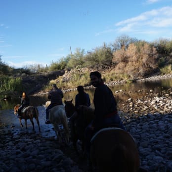 Saguaro Lake Ranch Stable - Our group riding through the saguaro lake!! - Horseback Riding Near Me - Mesa, Arizona Saguaro Lake Ranch Stable - Our group riding through the saguaro lake!! - Horseback Riding Near Me - Mesa, Arizona