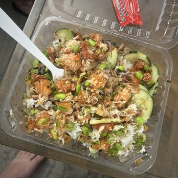 Poke Oahu - Ordered through door dash. Asked for four different sauces. None here. Ask for three proteins. Got two. - Poke Near Me - Simi Valley, California Poke Oahu - Ordered through door dash. Asked for four different sauces. None here. Ask for three proteins. Got two. - Poke Near Me - Simi Valley, California