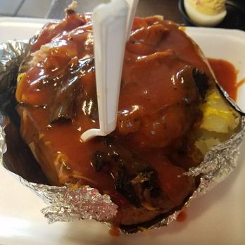 SAW's BBQ - Loaded Potato - Barbeque Near Me - Homewood, Alabama SAW's BBQ - Loaded Potato - Barbeque Near Me - Homewood, Alabama