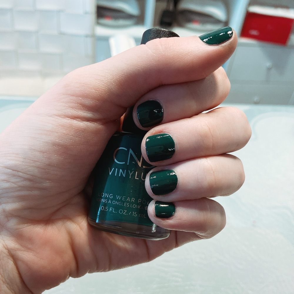 Regular mani with CND color Regular mani with CND color