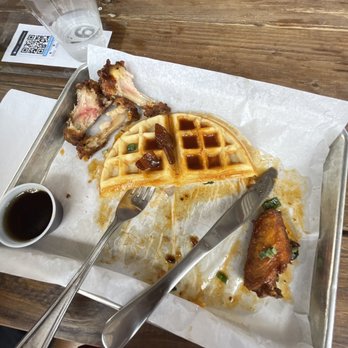 Revelry Kitchen + Bar - Chicken and Waffles - American Near Me - Austin, Texas Revelry Kitchen + Bar - Chicken and Waffles - American Near Me - Austin, Texas