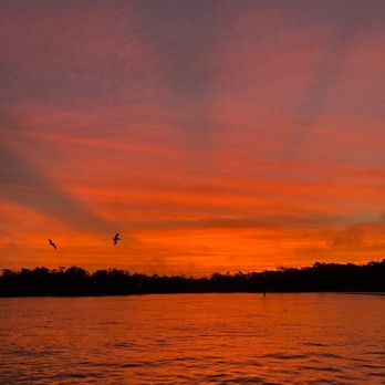 Fishing Adventures - Morning sunset - Boat Charters Near Me - Naples, Florida