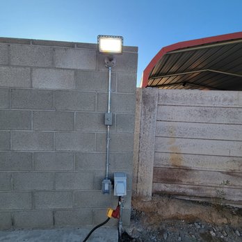 Valle Verde Services Electric - New run, counduit for RV 50amp with gfci outlet and new led light. - Electricians Near Me Valle Verde Services Electric - New run, counduit for RV 50amp with gfci outlet and new led light. - Electricians Near Me