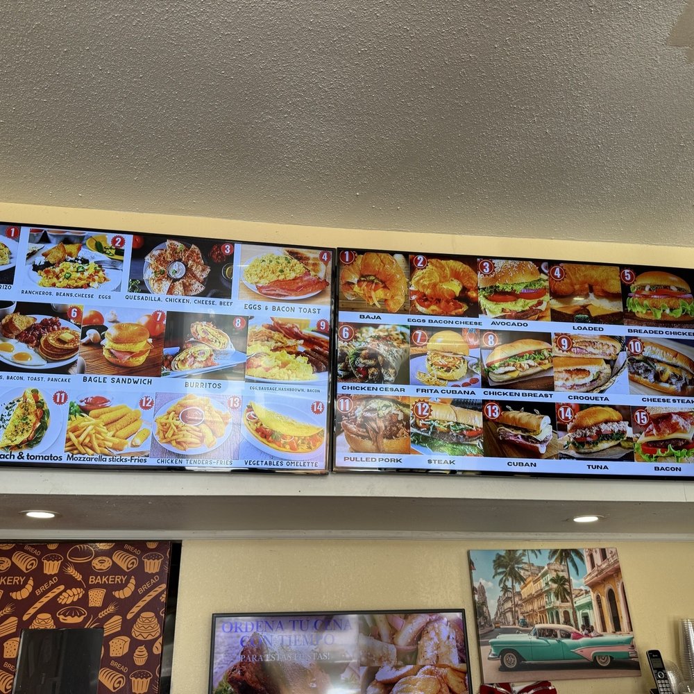 Azucar Bakery & Cafe - Menu board - Bakeries Near Me - Hollywood, Florida Azucar Bakery & Cafe - Menu board - Bakeries Near Me - Hollywood, Florida