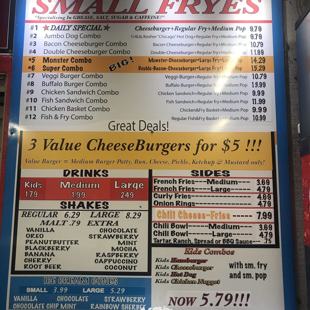 Small Fryes - Small Fry's Menu - Burgers Near Me - Fall City, Washington Small Fryes - Small Fry's Menu - Burgers Near Me - Fall City, Washington