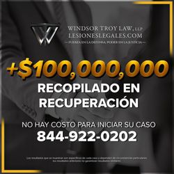Windsor Troy Law, LLP | LesionesLegales.com - Con millones de dólares recuperados para nuestros clientes, nuestro equipo legal se dedica a ayudarte.