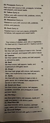 Menu photo 3 Kinnaree Thai Cuisine Seattle, WA Menu photo 3 Kinnaree Thai Cuisine Seattle, WA