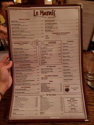 Menu photo 5 Le Marais New York, NY Menu photo 5 Le Marais New York, NY
