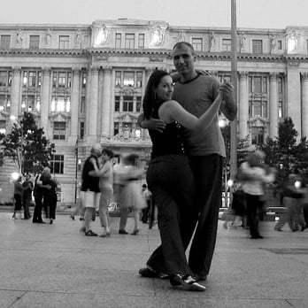 Tango at Freedom Plaza - Tango Freedom Plaza; Summer 2007; by Joye P. - Local Flavor Near Me - Washington, DC, District of Columbia