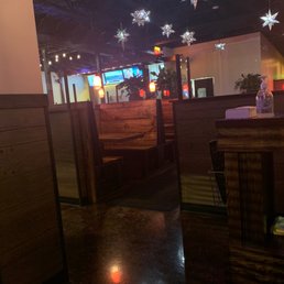 the interior of a restaurant