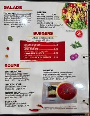 Menu photo 3 La Tequila Jalisco Beeville, TX