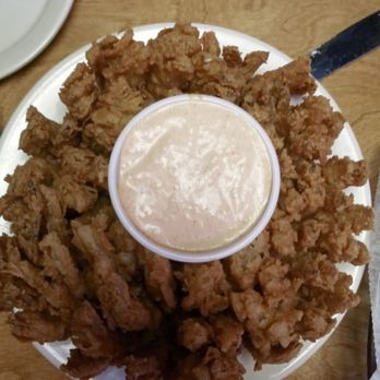 Texas Roadhouse - Blooming onion. Huge. Yummy. - Barbeque Near Me - Buford, Georgia