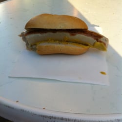 Metzgerei Kalbacher - Couldn't resist a few bites before remembering to take a picture...