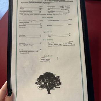 Los Robles Cafe - Menu November 2024 - Mexican Near Me - Paso Robles, California