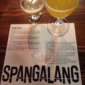 Spangalang Brewery - Eight beers on tap, a good variety of brews - Breweries Near Me - Denver, Colorado Spangalang Brewery - Eight beers on tap, a good variety of brews - Breweries Near Me - Denver, Colorado