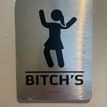 Bacon Bitch - Bathroom signs - Breakfast & Brunch Near Me - Miami, Florida Bacon Bitch - Bathroom signs - Breakfast & Brunch Near Me - Miami, Florida