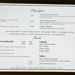 Good menu Good menu